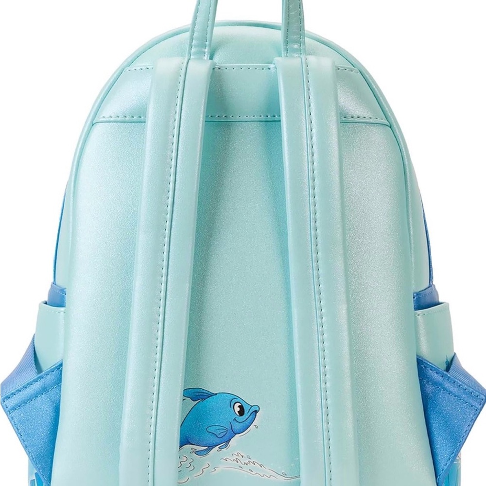 Loungefly Disney Peter Pan Night Glitter Mini Backpack - Picture 4 of 5